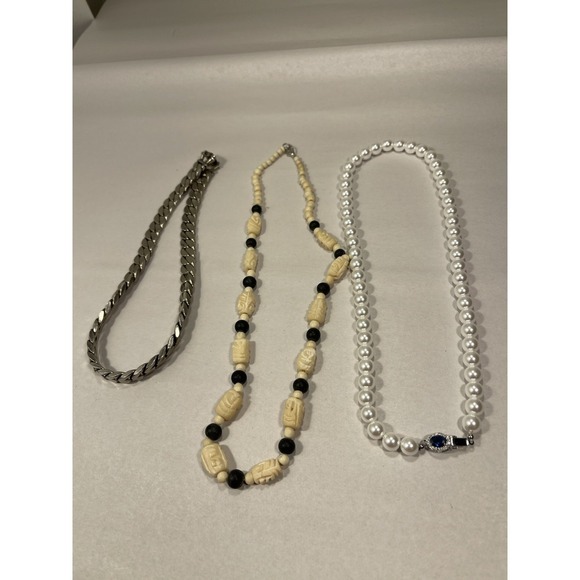 Lot Of 32 Necklaces Vintage To Modern & 26 Pendants - Picture 8 of 16